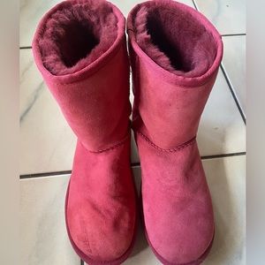 Red Ugg boots